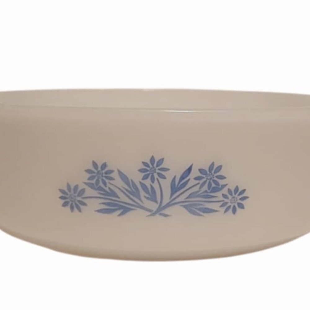 Anchor Hocking Fire King Corn Flower Casserole